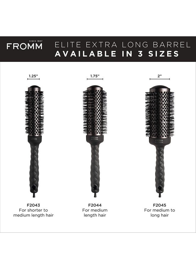 Fromm Elite Thermal Extended Barrel 1.25" Ceramic Ionic Round Brush F2043  - Image 5