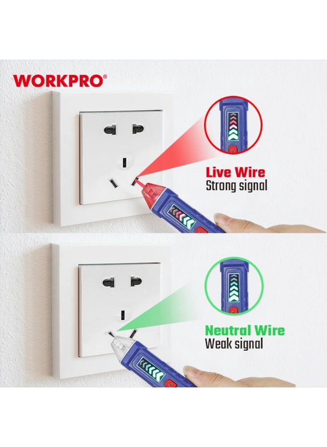 WORKPRO Voltage Tester | WP295004 - Image 1
