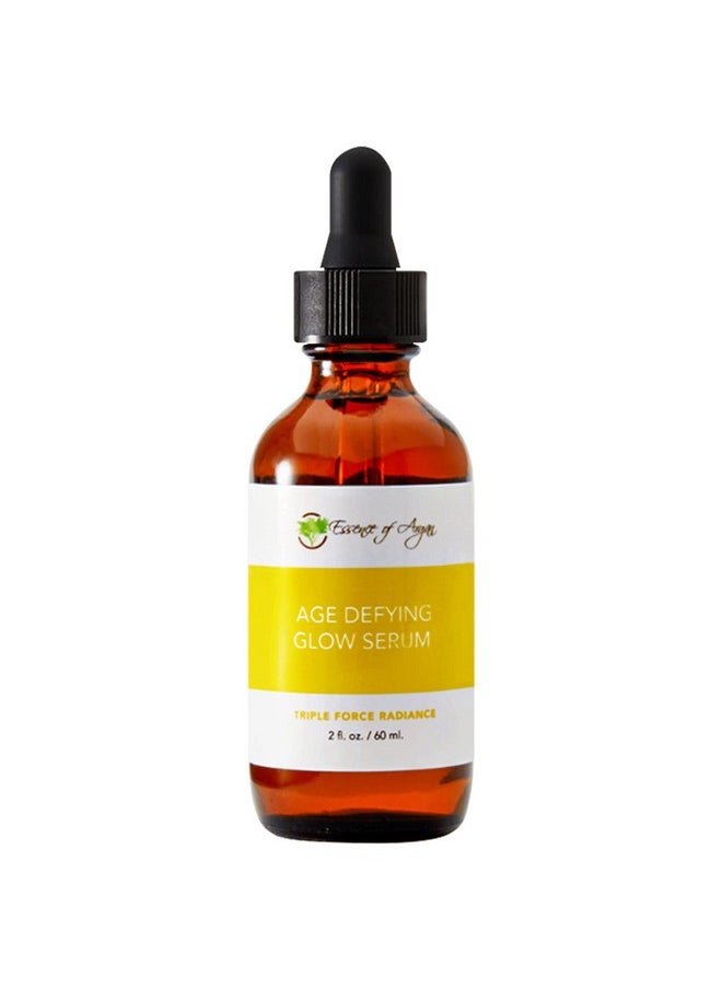 Essence Of Argan Glow Face Serum Vitamin C With Alpha Arbutin Matrixyl & Oat Protein For A Firmer Radiant Skin Face Brightening (2 Fl Oz/60 Ml)  - Image 1