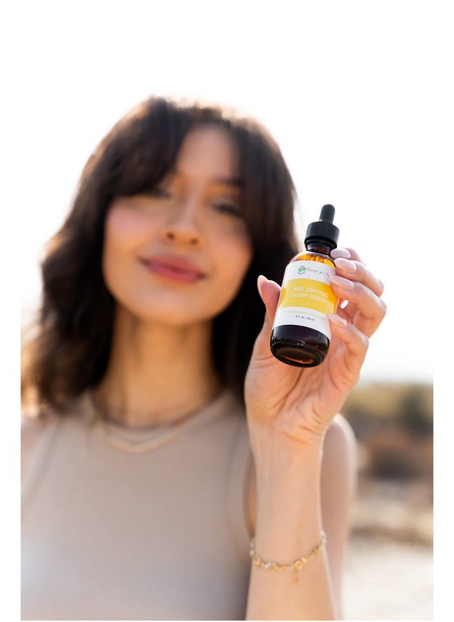 Essence Of Argan Glow Face Serum Vitamin C With Alpha Arbutin Matrixyl & Oat Protein For A Firmer Radiant Skin Face Brightening (2 Fl Oz/60 Ml)  - Image 4