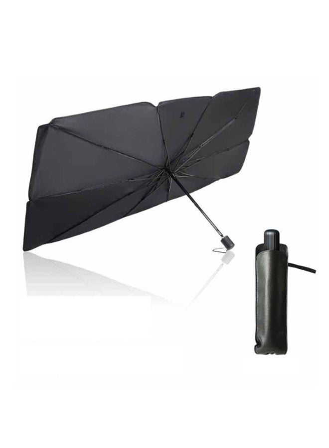 مظلة زجاج أمامي قابل للطي لزجاج السيارات القابل للطي للحماية من الأشعة فوق البنفسجية والعزل الحراري مظلة شمسية قابلة للطي 78 × 140 سم - Image 1