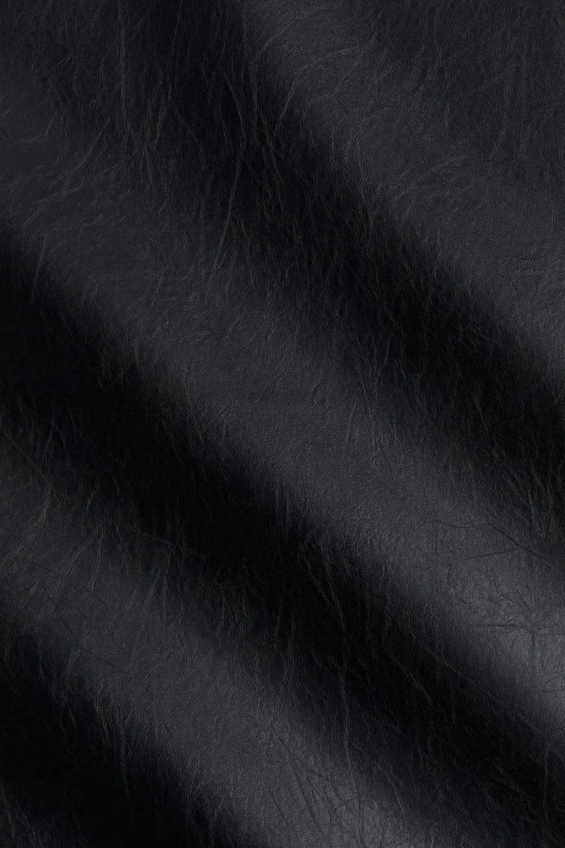 اتش اند ام فستان من نسيج مطلي