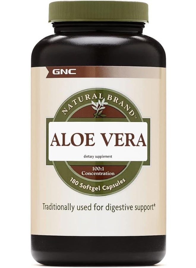 GNC Natural Brand Aloe Vera - Image 1