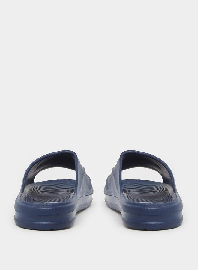 Styli Styli Abstract Textured Open Toe Slip-On Slides  - Image 4