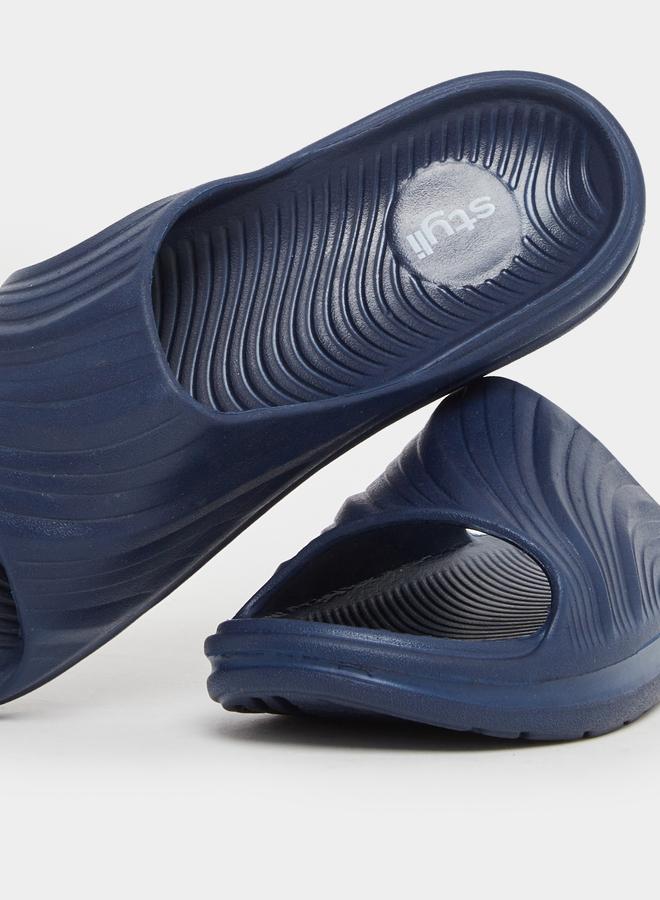 Styli Styli Abstract Textured Open Toe Slip-On Slides  - Image 3