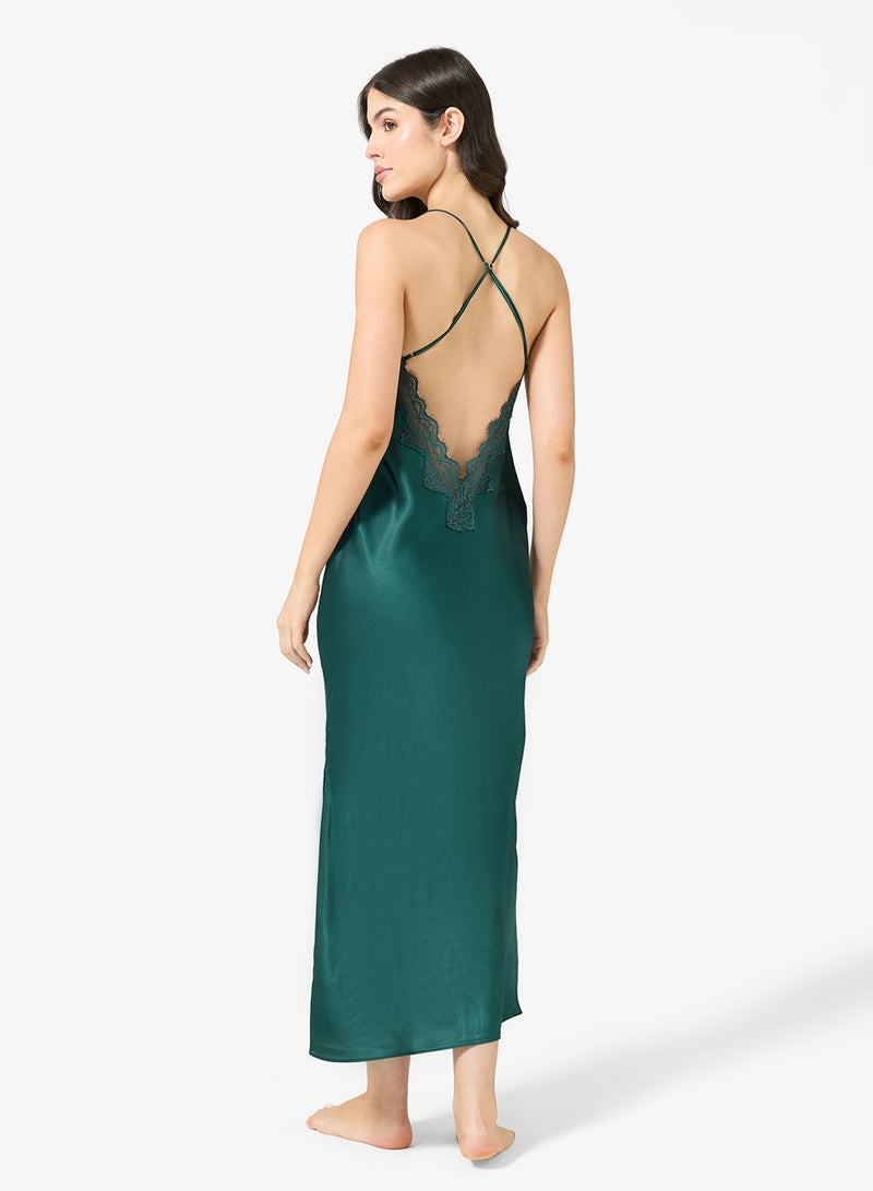 hunkemoller Satin lace detailed dress - Image 5