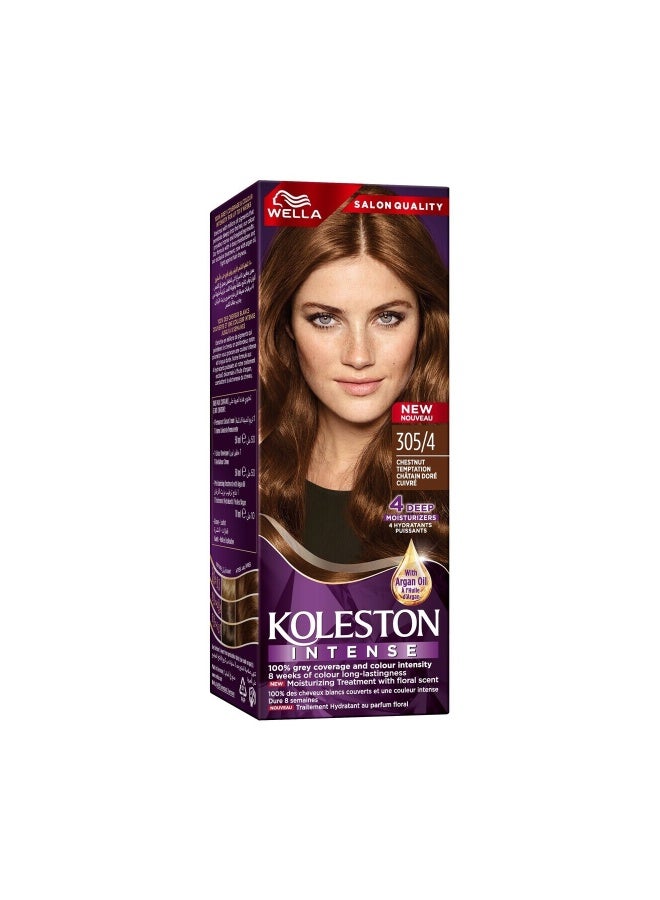 Koleston Hair Color Chestnut Plus Look 305/4