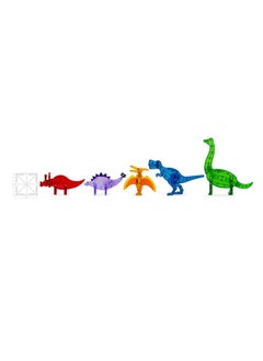 MAGNA-TILES Dinos 5-piece Magnetic Construction Set, Original 3d Magnetic Building Tiles, For Kids Ages 3+  - Image 4