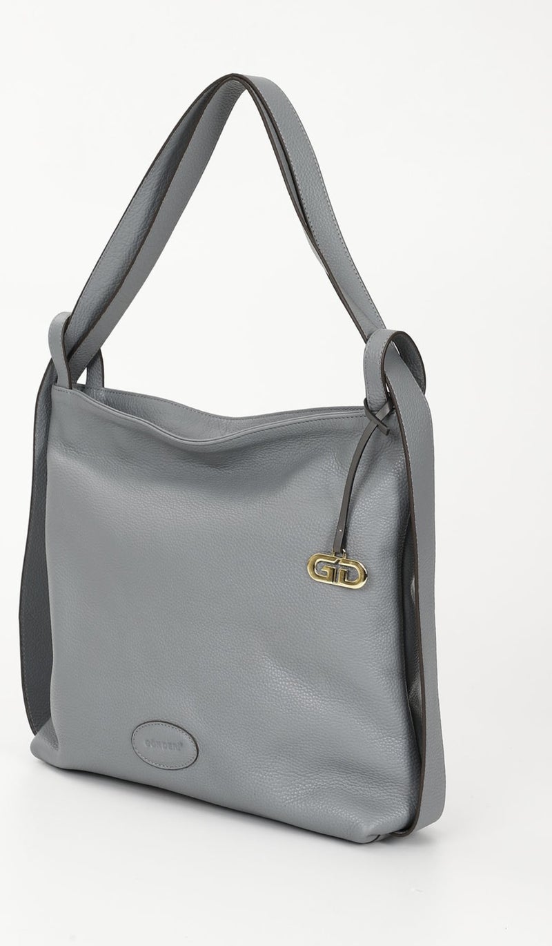 Gönderi(r) Gon Platinum Genuine Leather Large Size Women's Shoulder and Backpack Bag B7740  - Image 3