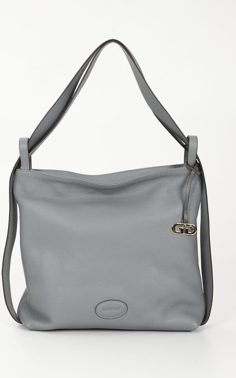 Gönderi(r) Gon Platinum Genuine Leather Large Size Women's Shoulder and Backpack Bag B7740  - Image 1