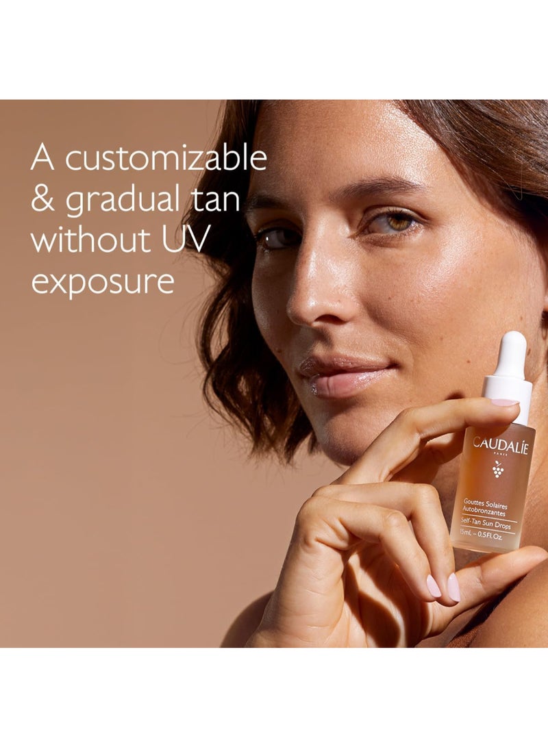 CAUDALIE Self-Tan Sun Drops - 15 mL - Image 2