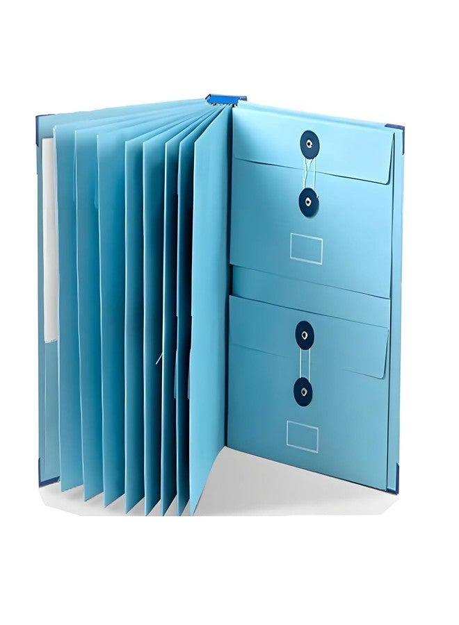 SANTALON Document Organizer Folio - Multipurpose Document Holder for Birth Certificate, Planning, Legal Papers, Bills, Family Case Binder & Professional Filing Multicolor (Document Organizer Folio) - Image 1