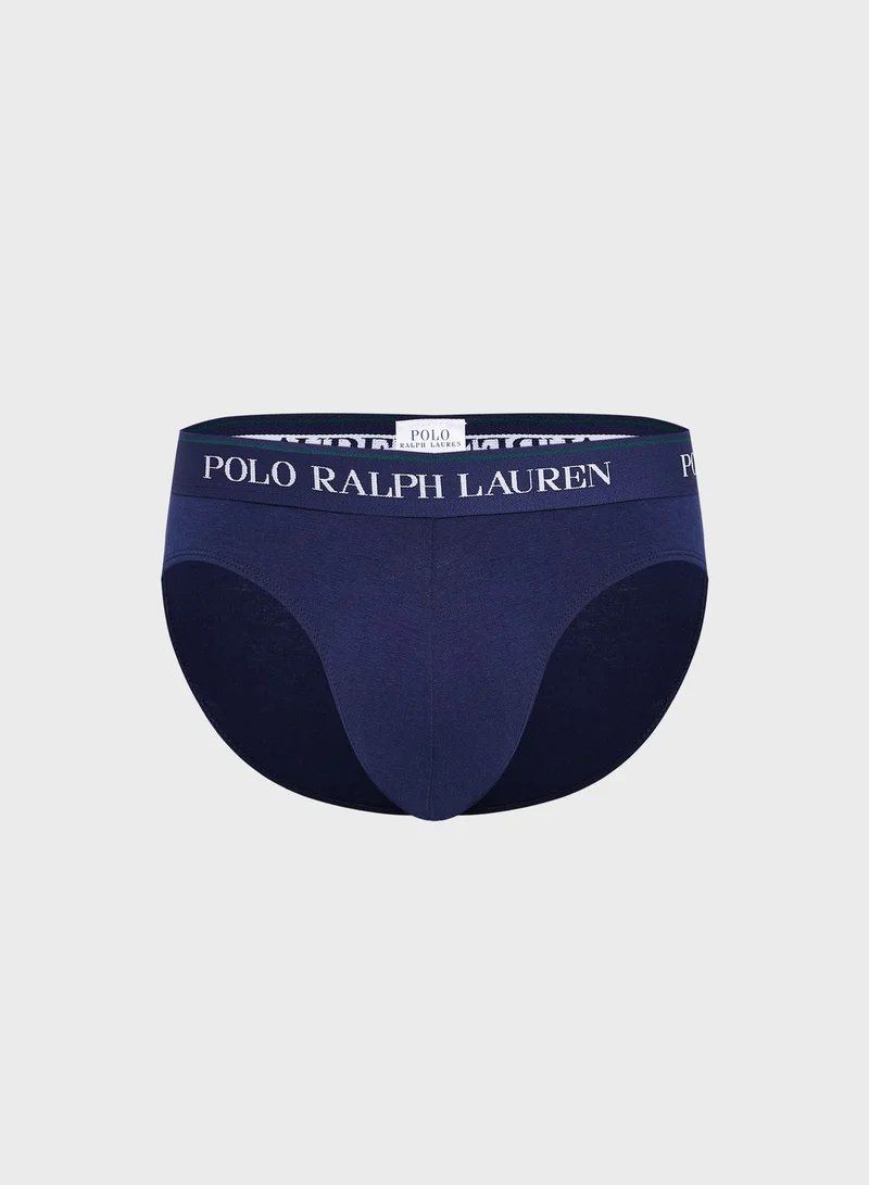 POLO RALPH LAUREN 3 Pack Logo Band Briefs