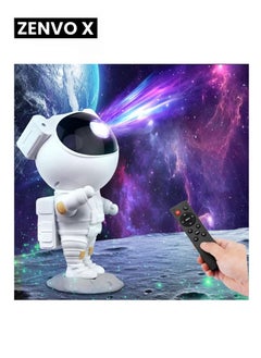 zenvo X Astronaut Starry Sky Galaxy Projector – 360° Rotatable Head, Timer & Remote Control, Adjustable Brightness & Speed, Perfect Gift for Kids & Adults  - Image 1