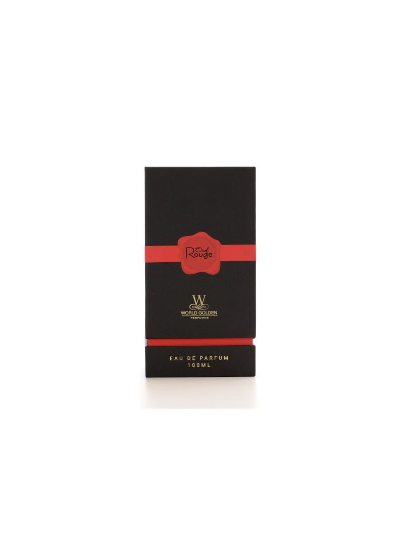 WORLD GOLDEN PERFUMES WORLD GOLDEN PERFUMES Oud Rouge Eau De Parfum 100ml - Exquisite Natural Spray  - Image 2