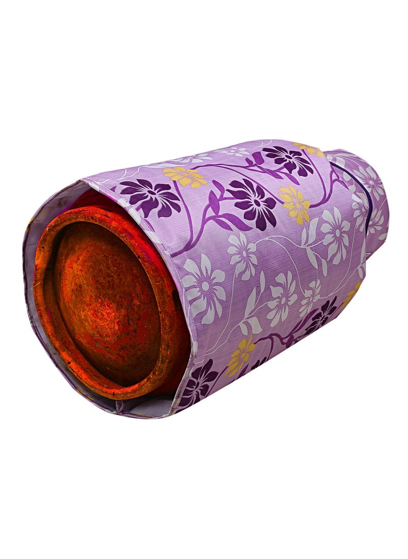 Kuber Industries Kuber Industries Cotton 1 Piece Cylinder Cover PurpleCTKTC028086  - Image 3