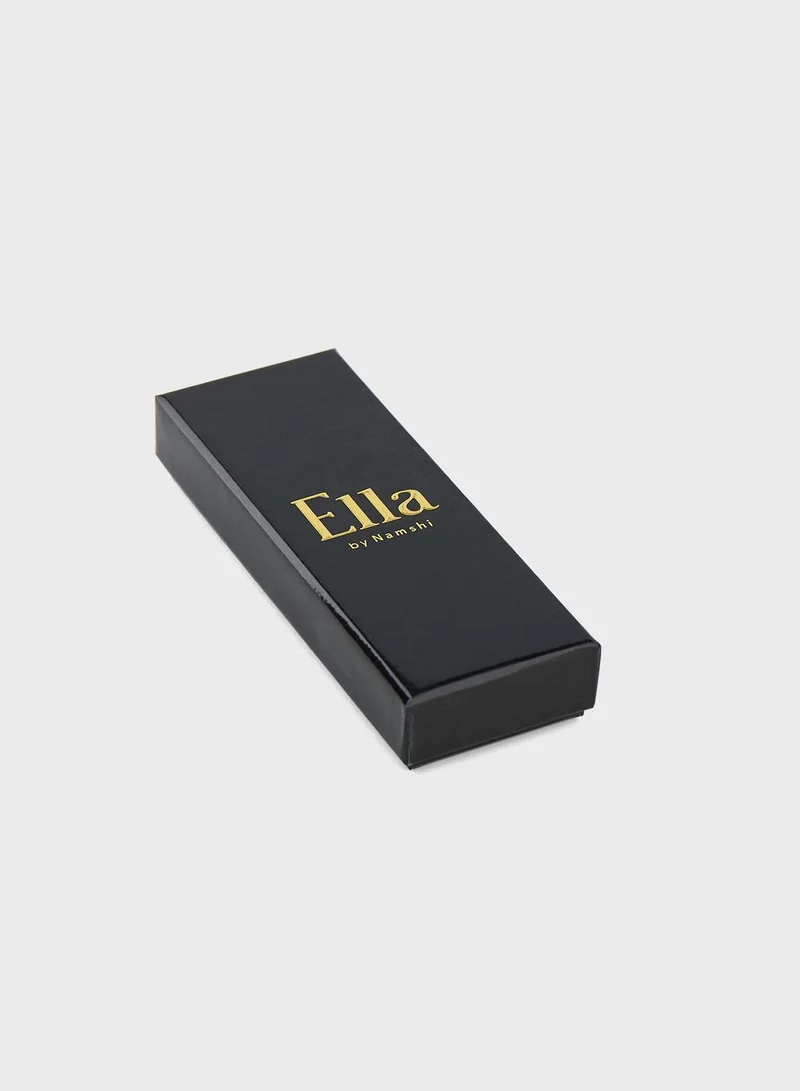 ELLA Rectangular Dial  Analogue Metal Strap Watch