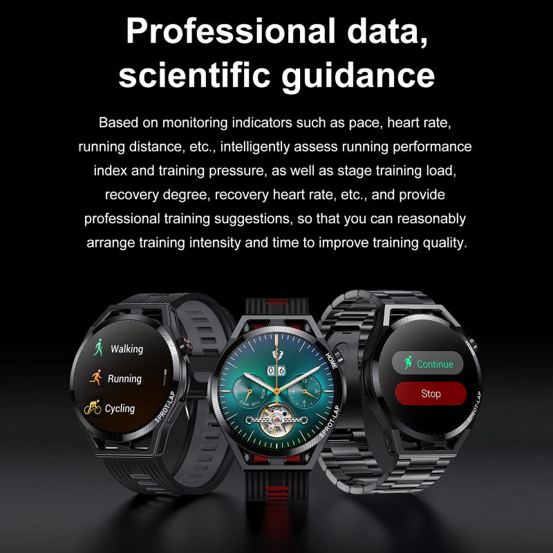LEMFO LF31 Smart Watch 1.32'' 360*360px Full-Touch Screen BT Call Multi-function NFC 3D Stereo Dial Rotation Button Dynamic Heart Rate Monitor Multiple Sports Mode Long Standby - Image 3