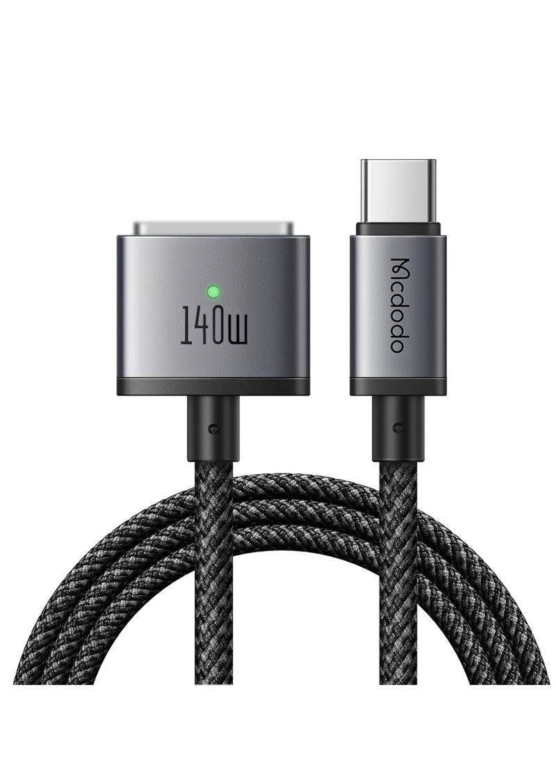 CA-1470 كابل USB-C بقوة 140 وات إلى MagSafe 3 مغناطيسي مزود بإضاءة LED - 2 متر - pzsku/Z7F0EE6CECEC0BC87B483Z/45/_/1739694952/5e6667b3-1eb5-4447-ab47-ea45b705ba9a