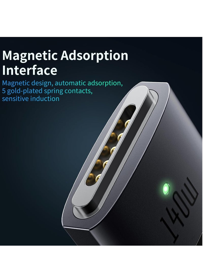 CA-1470 كابل USB-C بقوة 140 وات إلى MagSafe 3 مغناطيسي مزود بإضاءة LED - 2 متر - pzsku/Z7F0EE6CECEC0BC87B483Z/45/_/1739695033/cfd9d6d7-8fba-49b0-b7fe-baf48c93e9bf