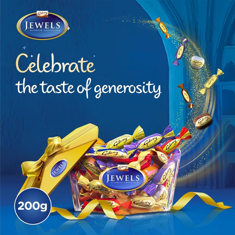 Galaxy Jewels Assortment Chocolate Gift Box - 200g Miniature Pralines - Image 2