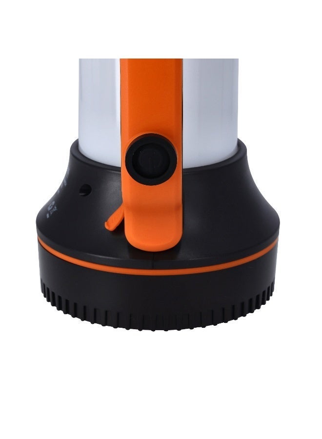 Krypton KNSL5411 Rechargeable Search Light | 4800mAh Battery | Torch & Lantern Multi-Functional Light | Up to 17 Hours Torch & 3.5 Hours Lantern | USB Rechargeable & Power Bank | Black & Orange | 2 Years Warranty - Image 4