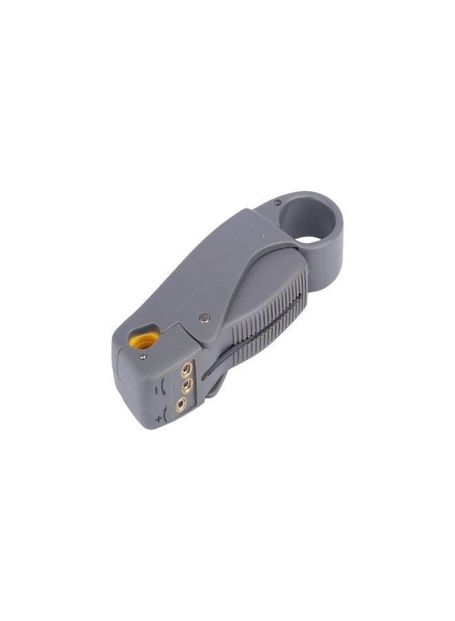 MX Rotary Coax Coaxial Cable Stripper Cutter Tool RG58 RG6 RG59/62 Wire Stripper Tool for TV Satellite - Image 1