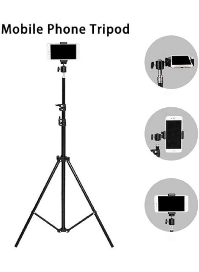 360 Tripod Stand 71″ Portable Foldable – Lightweight & Adjustable Aluminium Camera/Phone Holder for Daily Photo & Video Use - Image 2