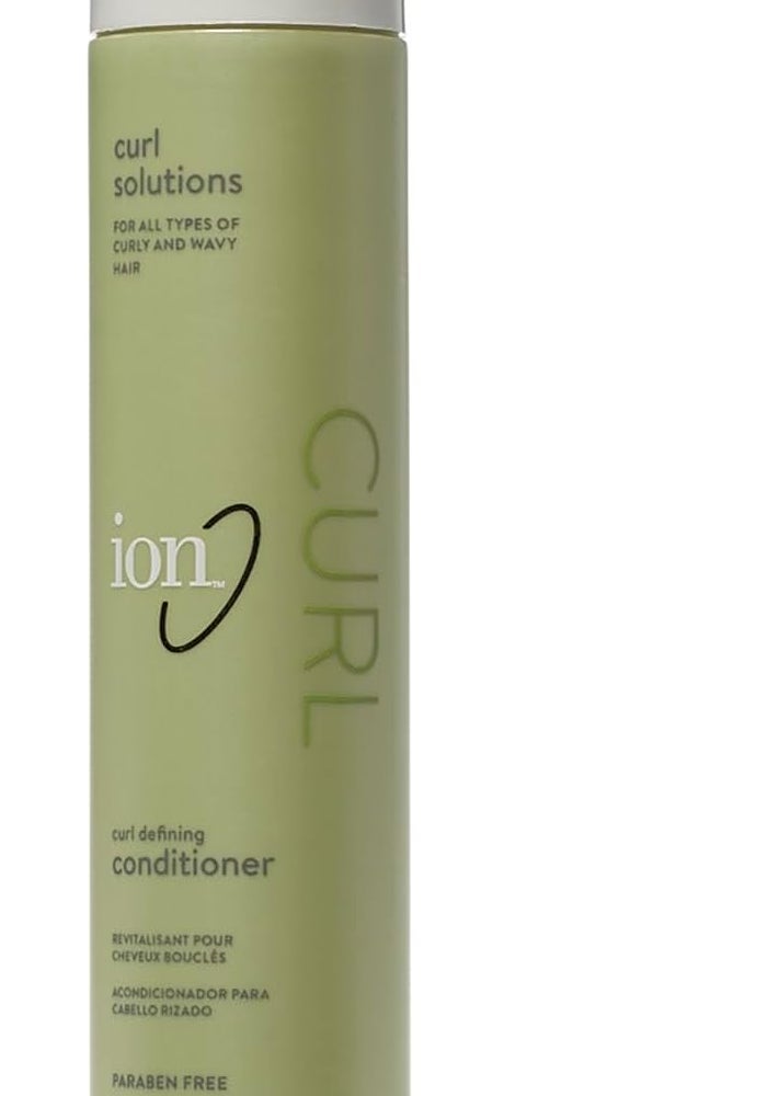 ION Curl Defining Conditioner for Curly and Wavy Hair - 10.5 oz (298 g) - Paraben Free and Vegan - Image 1