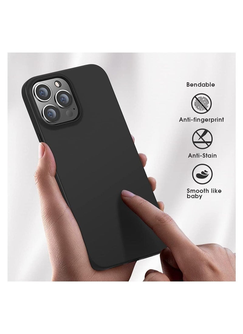 Raxoom Silicone Protective Case Compatible with iPhone 14 Pro Max Soft Liquid Gel Rubber Cover Shockproof Bumper Anti-Scratch Anti-Fingerprint Anti-Drop Slim Cover for iPhone (for iPhone 14 Pro Max) - Image 4