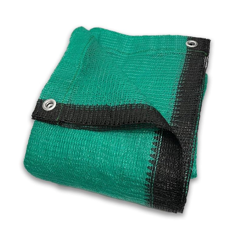FREDDO Multipurpose HDPE Shade Net/Agro Net/Green Mesh for Balcony, Plants, Fencing, Terrace & Garden/Durable/Heavy Duty/UV Stabilized 50% Sun Protection (Green Color) (10 ft x 10 ft) - Image 1