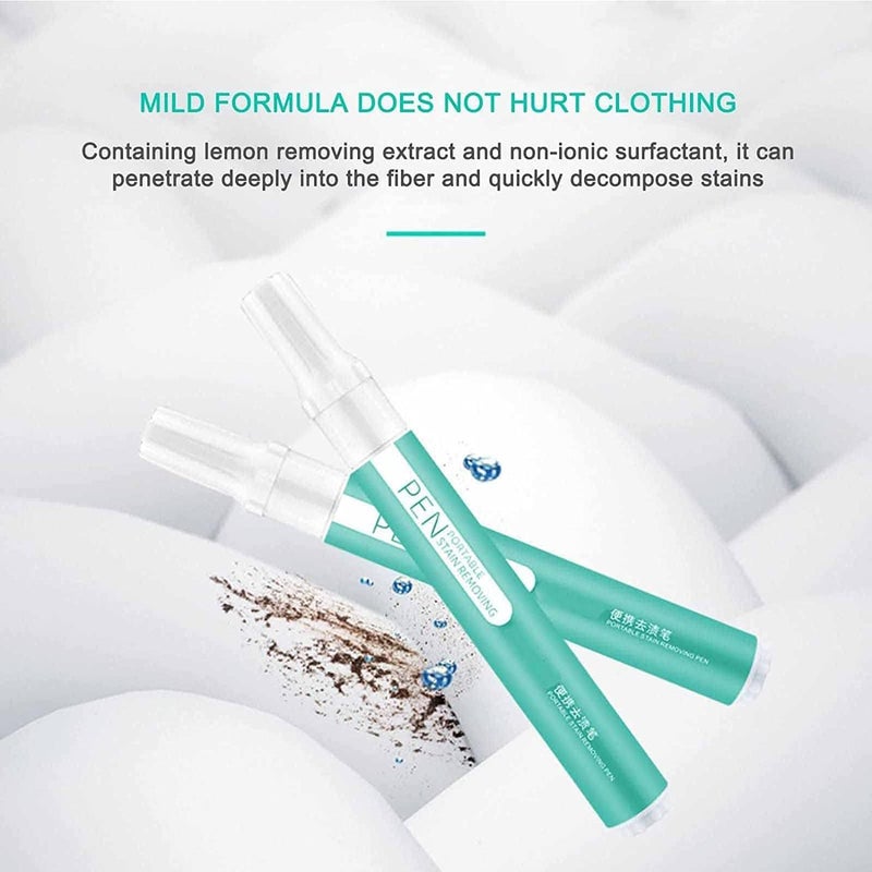 comfrt Bleach Pen for Clothing - [NEW] Portable Bleach Pen for Clothing Stain Removal - 1/2/3/5 PCS Grease Stain Remover - Wash Free Laundry Clean Pen - Bleach Pens for Grout (5PC) - Image 3