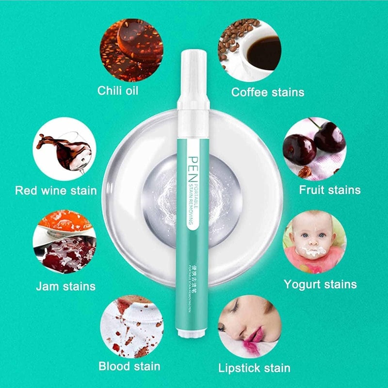 comfrt Bleach Pen for Clothing - [NEW] Portable Bleach Pen for Clothing Stain Removal - 1/2/3/5 PCS Grease Stain Remover - Wash Free Laundry Clean Pen - Bleach Pens for Grout (5PC) - Image 5