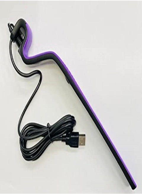 Wen lon usb white led clip light blue