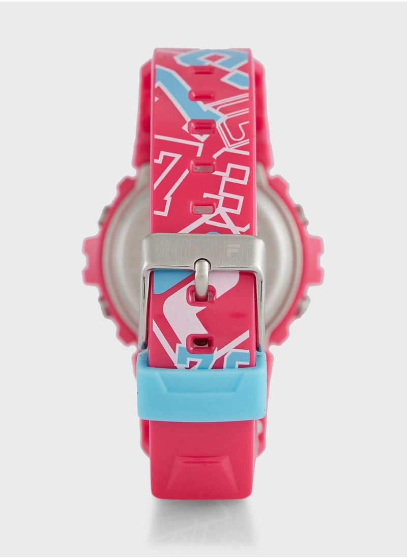 FILA Kids Reinterpret 70'S Digital Watch  - Image 4