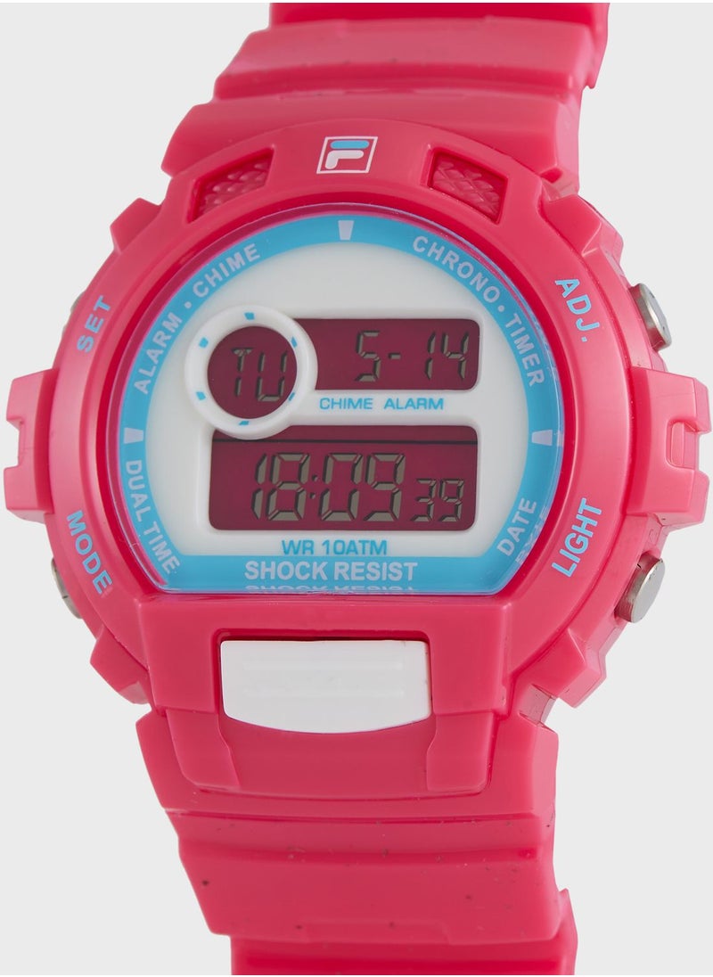 FILA Kids Reinterpret 70'S Digital Watch  - Image 2