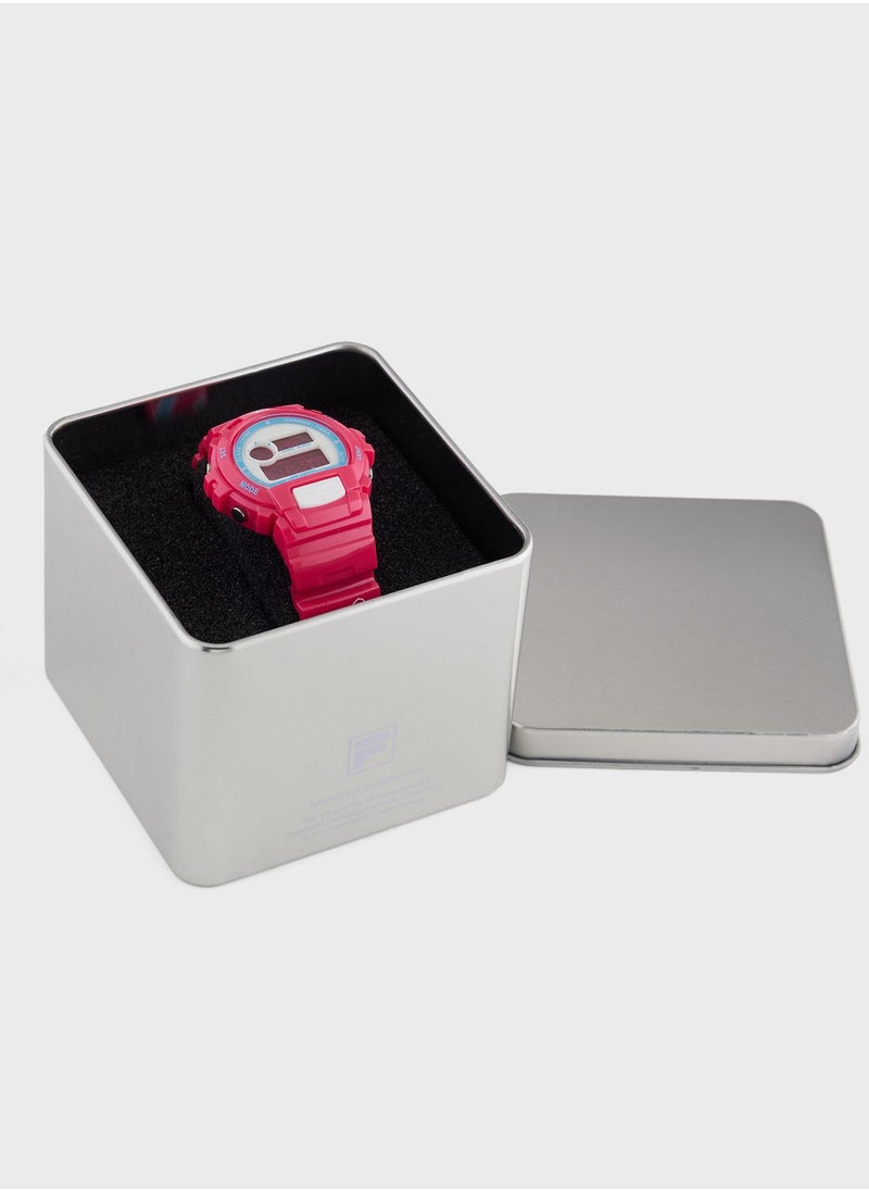 FILA Kids Reinterpret 70'S Digital Watch  - Image 5