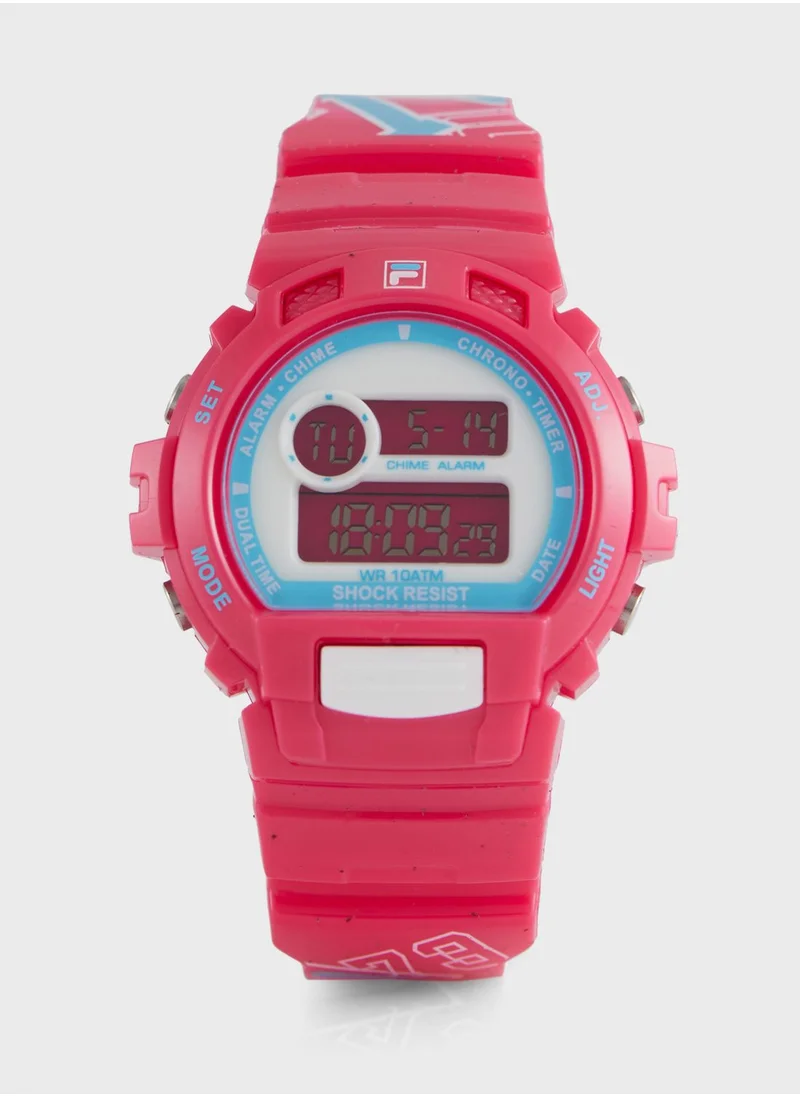 فيلا Kids Reinterpret 70'S Digital Watch