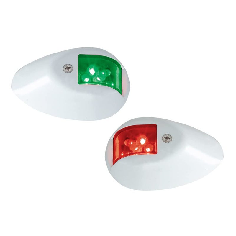 Perko 0602DP1WHT LED Side Lights with White Polymer Base - Image 3