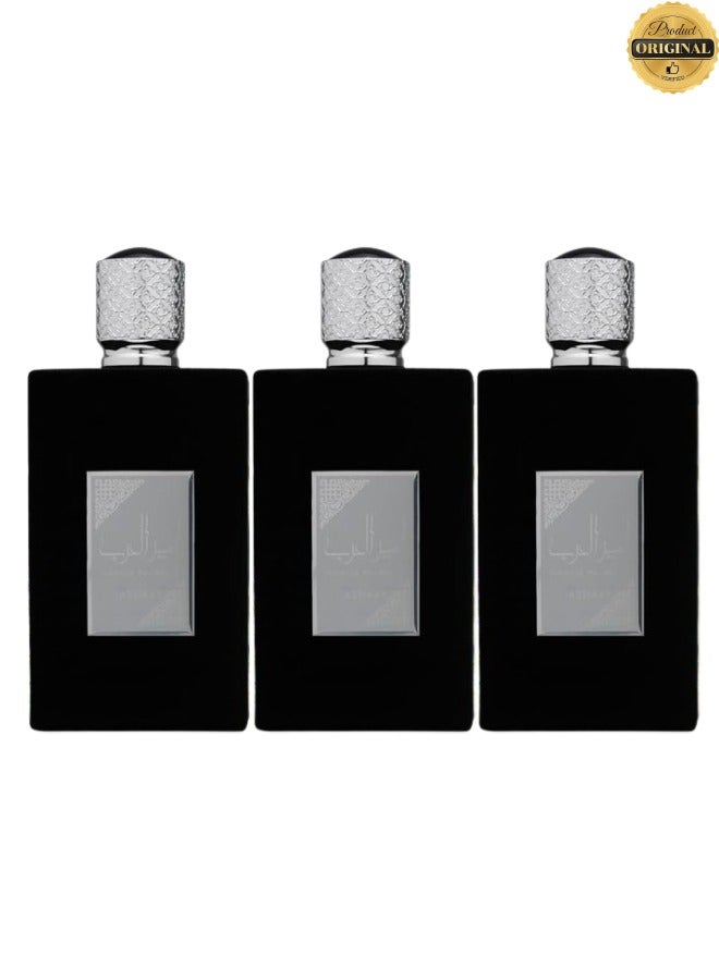 أصداف 3 قطع عطر أمير العرب 100 مل - Image 1