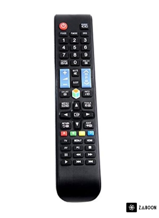 Zaboon Remote Control For All TCL TV LCD/LED Black