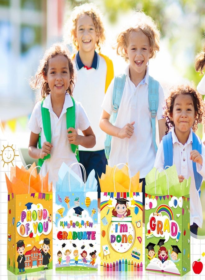 Capoda 30 Pcs Preschool Graduation Gifts Kindergarten Graduation Gifts Bags Bulk with Tissue Papers Prek Graduation Candy Bags Congrats Grad Goodie Treat Bags for Graduation Party Decorations Supplies - Image 4