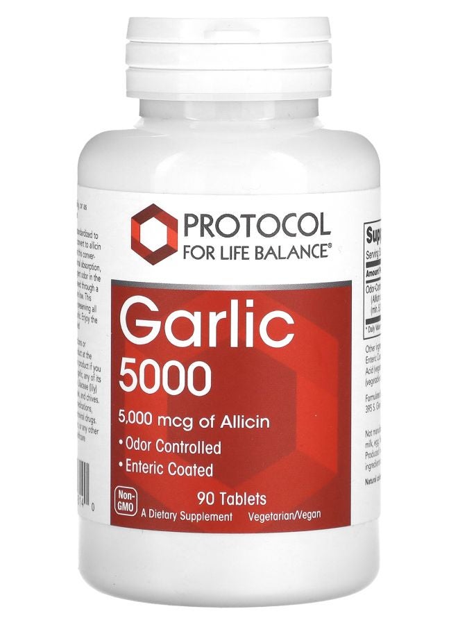 Protocol For Life Balance Garlic 5000 5000 mcg 90 Tablets - Image 1