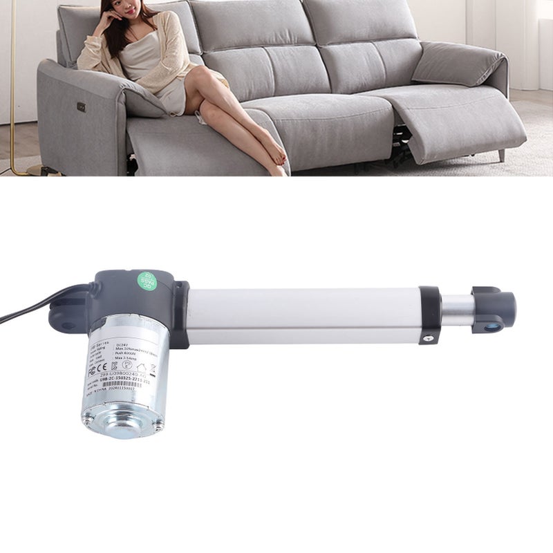 DC 24V 150mm Stroke Linear Actuator Maximum Load 4000N Heavy Duty Weather Resistant for Electric Sofa Massage Chair - Image 4
