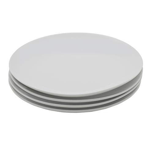 Everyday White طقم 4 أطباق سلطة بيضاء يومية، 7.75 بوصة - Image 4