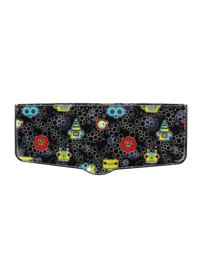 SMILY KIDDOS Smily Kiddos Multi Functional Pop Out Pencil Box for Kids Stationery for Children | 24.5 x 4 x 10cm | - Robot Theme - Black  - Image 3