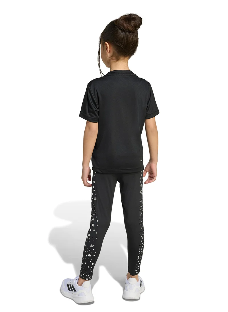 adidas Kids Training Essential Glam Print Sport Set