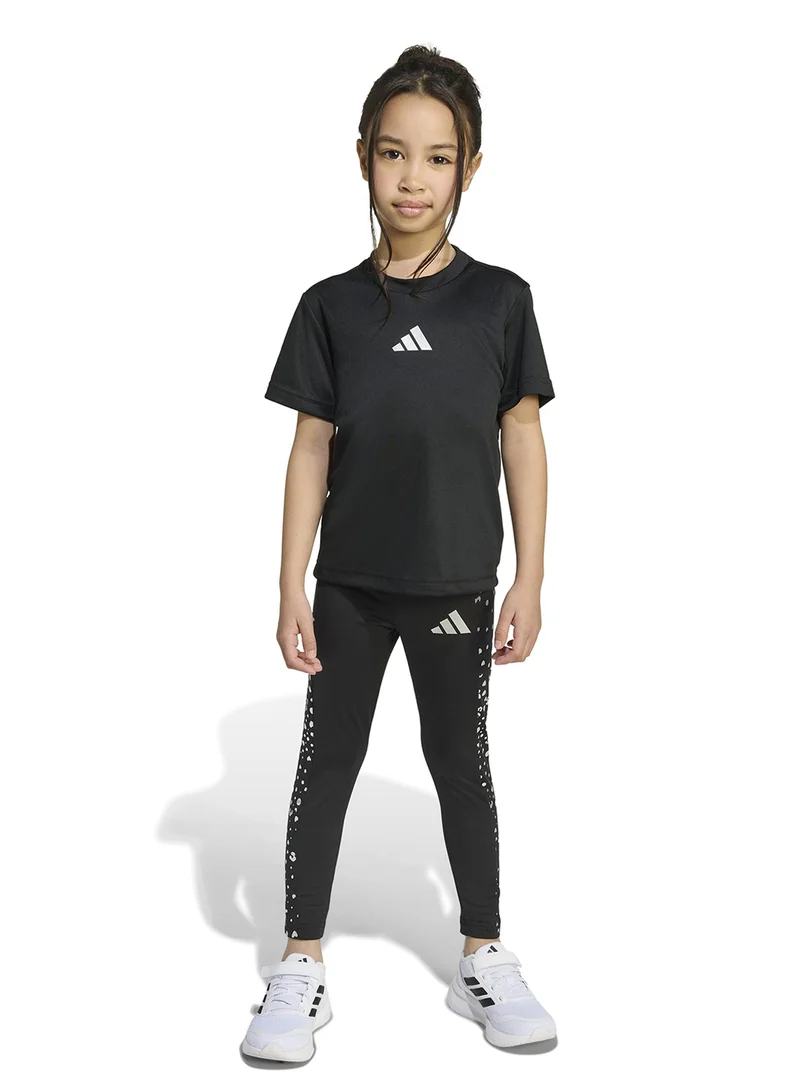 adidas Kids Training Essential Glam Print Sport Set