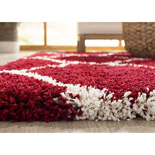 Subharambh creation Anti Slip Plush Soft Shaggy California Woolen Carpet Color10 Size 2x6 - Image 2