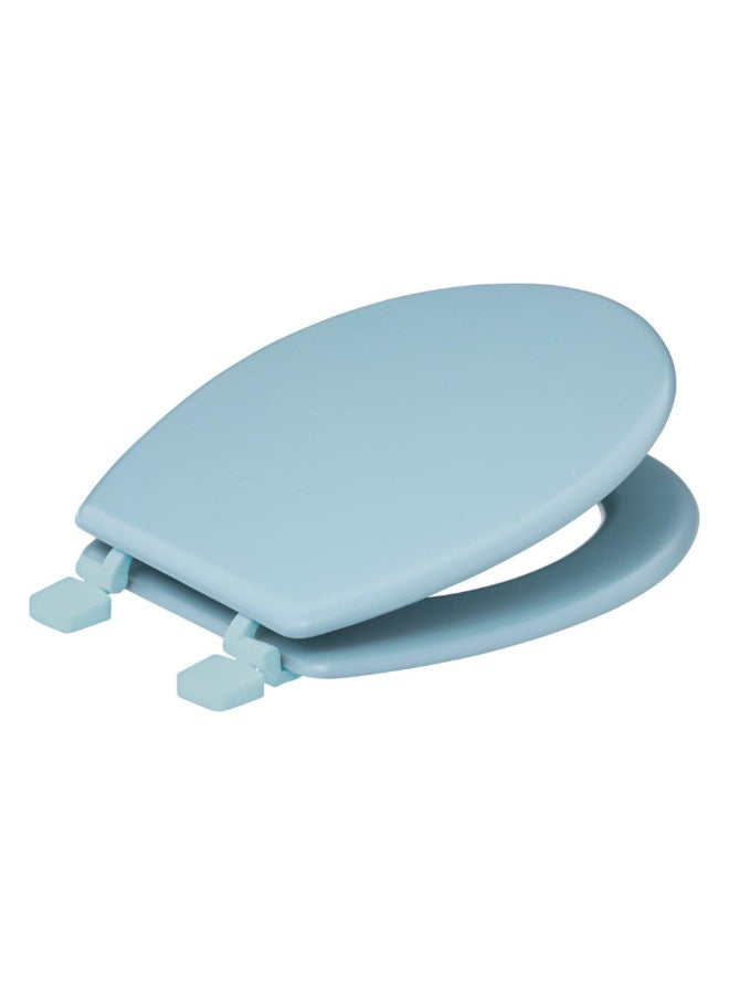 حامل ماكينة تحضير كولوراما مقعد مرحاض خشبي أنيق أزرق قطبي 5 x 36 x 48 سم 138005Q - Image 2